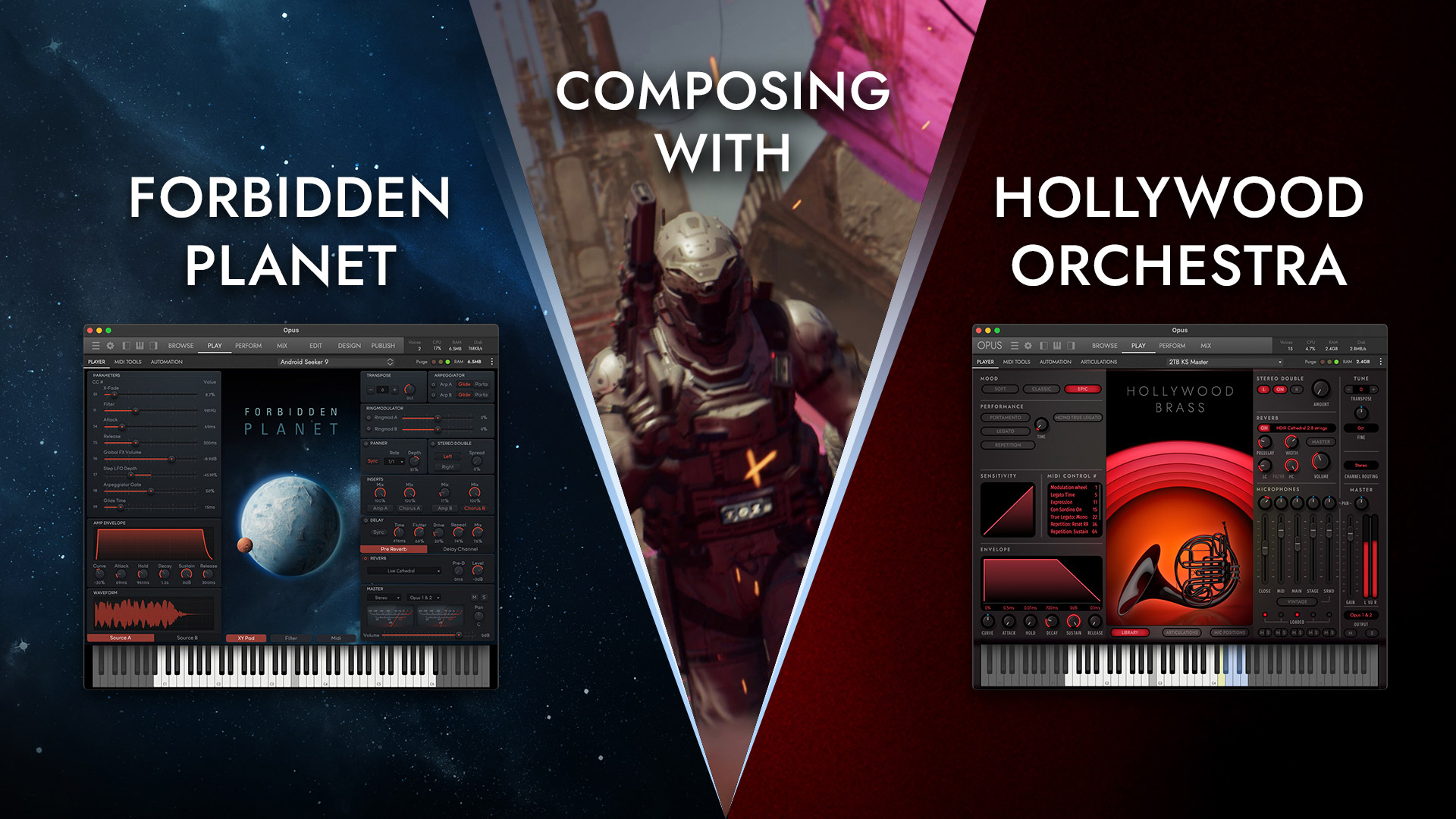 Watch the Composing with Forbidden Planet and Hollywood Orchestra